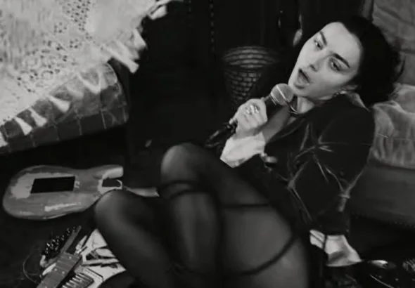 Charli xcx Goes "Rock Music" In New Video