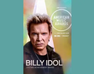 Billy Idol Receives AMA Lifetime Achievement Award