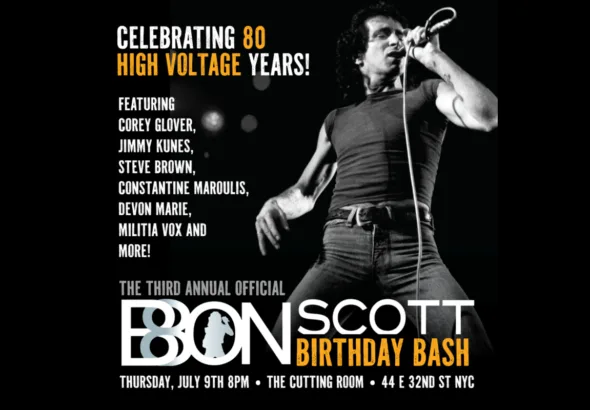 Bon Scott 80th Birthday Bash Announced