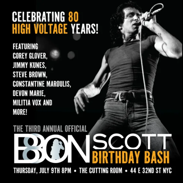 Bon Scott 80th Birthday Bash Announced
