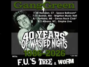 Hardcore Legends Gang Green Announce 40th Anniversary Tour