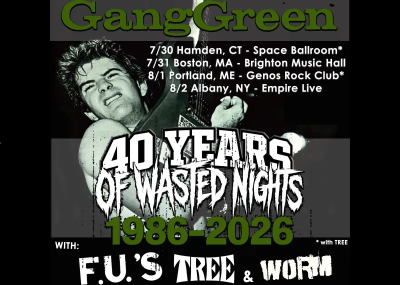 Hardcore Legends Gang Green Announce 40th Anniversary Tour