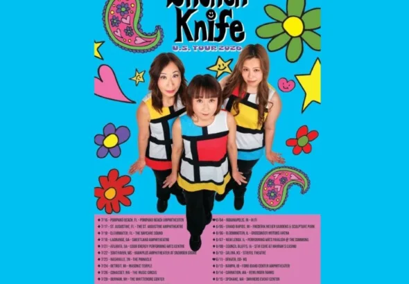 Japanese Female Punkers Shonen Knife "Riding On The Rocket" Again!
