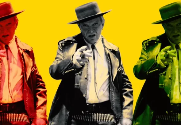 Billy Idol Goes Wild West In "John Wayne" Video